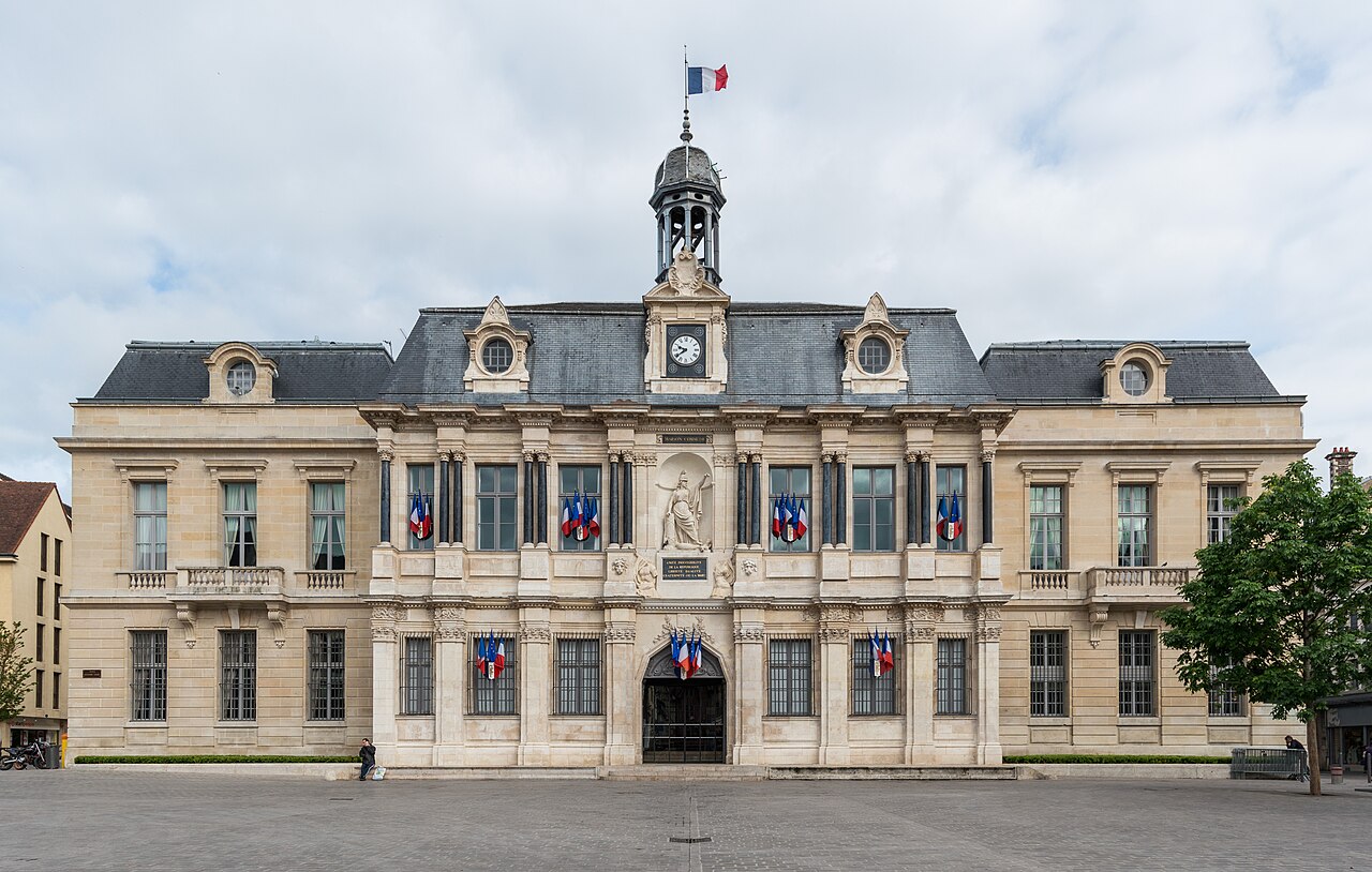Troyes (10000), Aube — la boucherie Le Bœuf Tricolore de Troyes